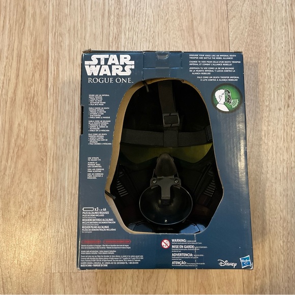 NEW Star Wars Rogue One Imperial Death Trooper Voice Changer Mask Disney Hasbro - Picture 3 of 8